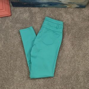 Refuge aqua colored jeans